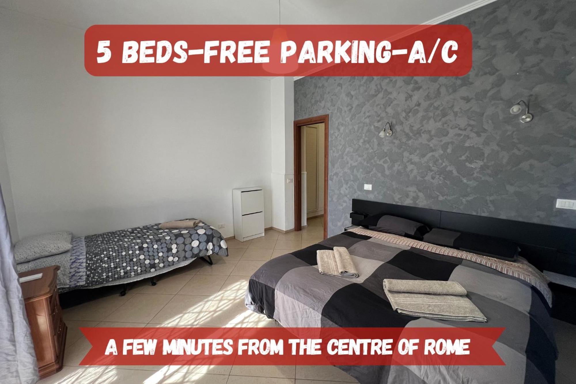 -5 Min From Bus Stop-Free Parking Exterior foto